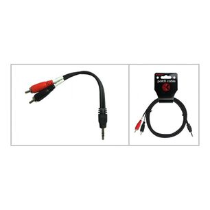 Cable Y Miniplug-2rca 1.5m Ye-364-1.5m Kirlin