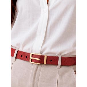 Cintur&oacute;n Mujer Lili Rojo Carven