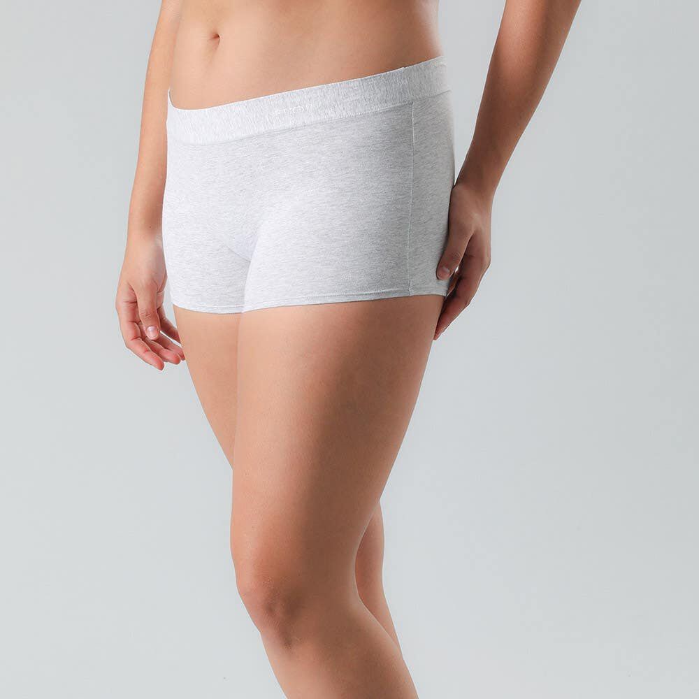Pack 3x Calzones Boxer Short Algod&oacute;n Mujer Flores 25009-1 image number 3.0