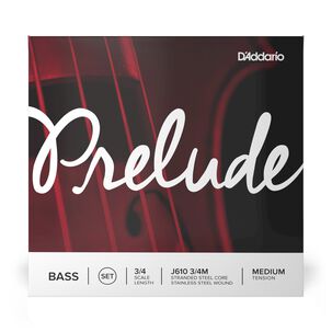 Set Cuerdas Contrabajo 3/4 Prelude J610 3/4m Daddario
