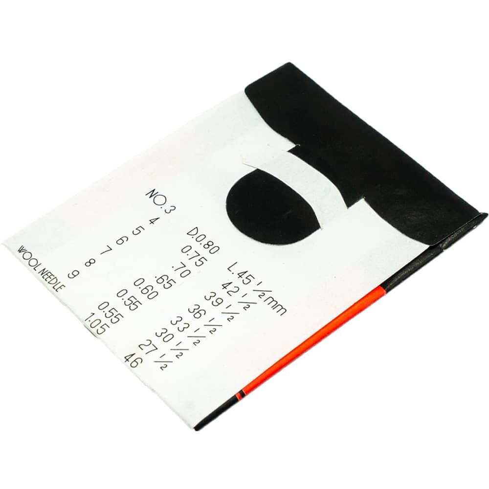 Agujas 3/9 Para Coser Sharps 3/9 Sobre 20 Uds image number 1.0