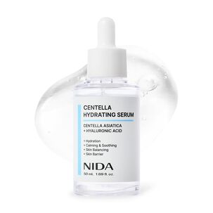 Centella Hydrating Serum (nida) - 50ml Serum Calmante E Hidratante Con Centella Asi&aacute;tica Y &Aacute;cido Hialur&oacute;nico