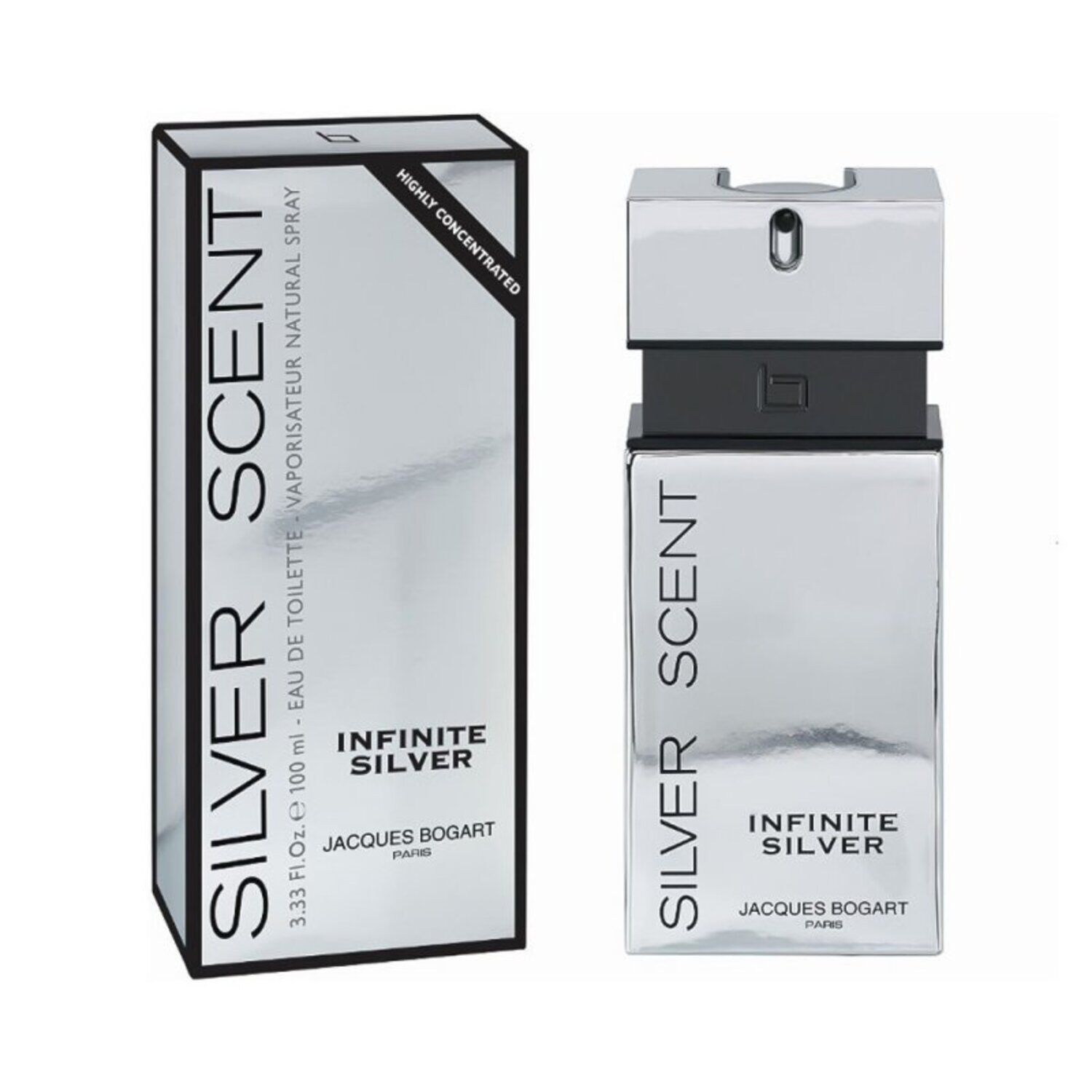 Jacques Bogart Silver Scent Infinite Silver Edt 100ml+body Spray 200ml image number 0.0