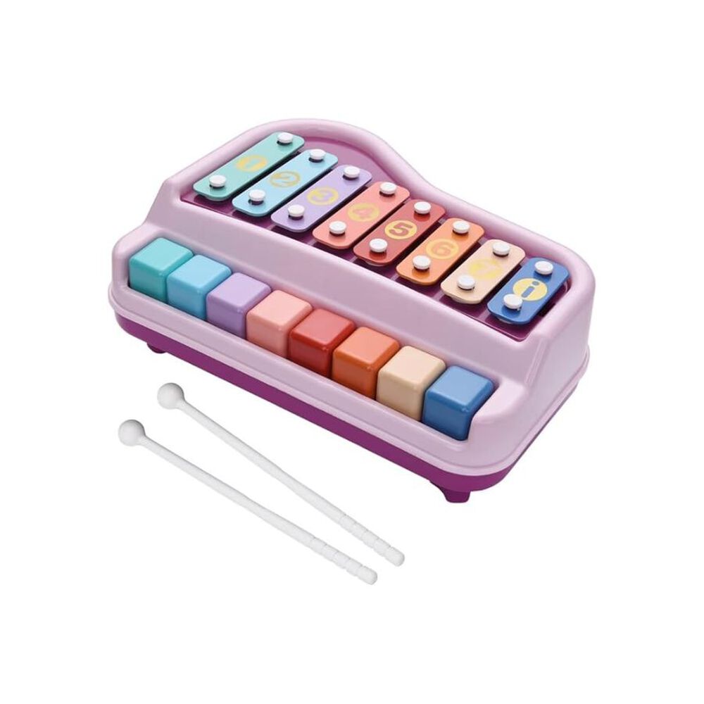 Piano De Juguete Musical Infantil 2 En 1 image number 0.0