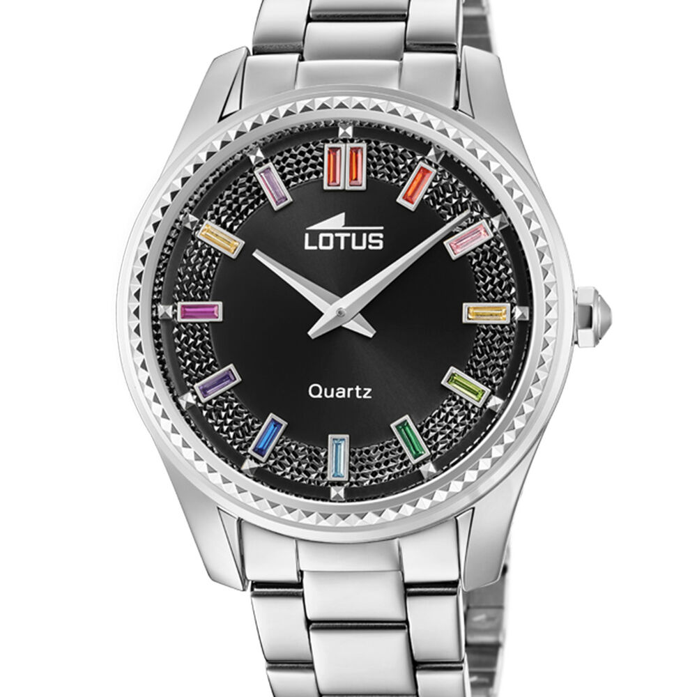 Reloj 18898/6 Lotus Negro Mujer Bliss image number 0.0