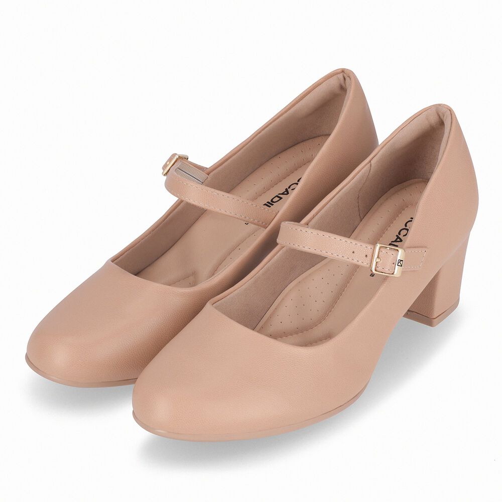 Zapato Mary Jane Mujer Nude Laura 01 Piccadilly image number 2.0