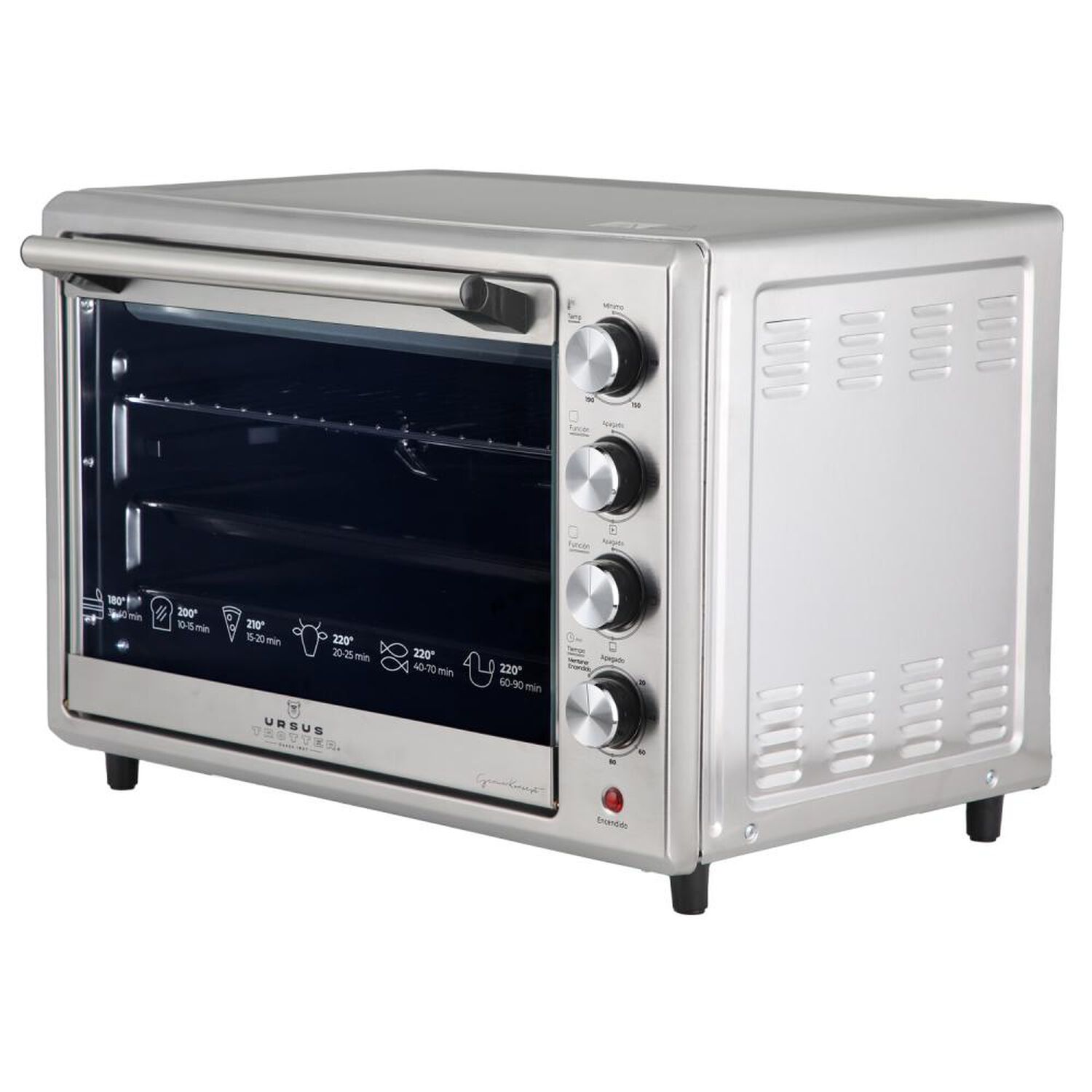 Horno El&eacute;ctrico Ursus Trotter UT-Backofen Pro-i 48l / 48 Litros / 1800W image number 4.0