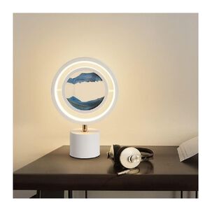 Lampara Led De Arena En Movimiento Escritorio Decorativa