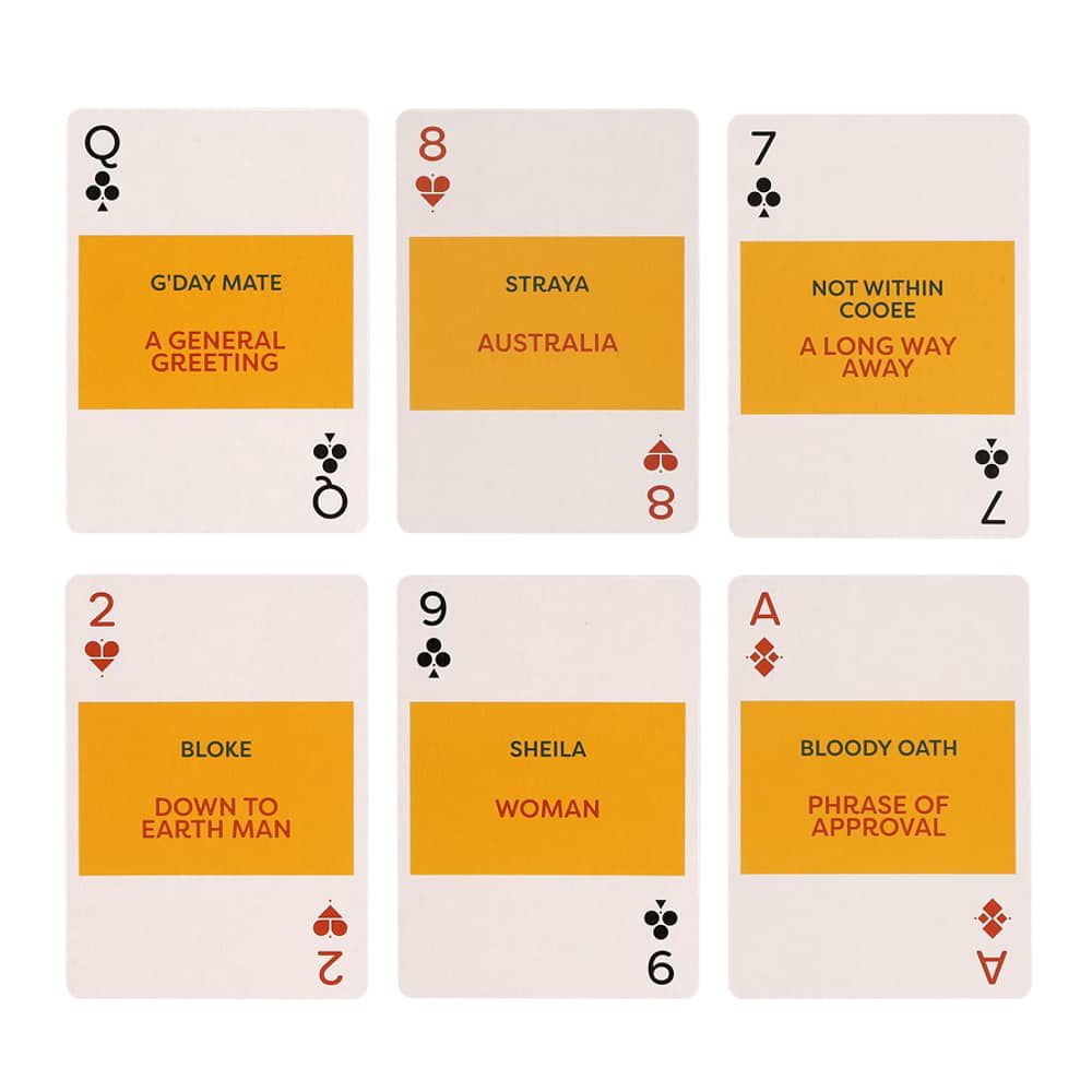 Aussie Slang Wt Jugando A Las Cartas Lingo image number 5.0