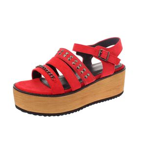 Sandalia Roja Vía Franca Art. 5s209b0074red