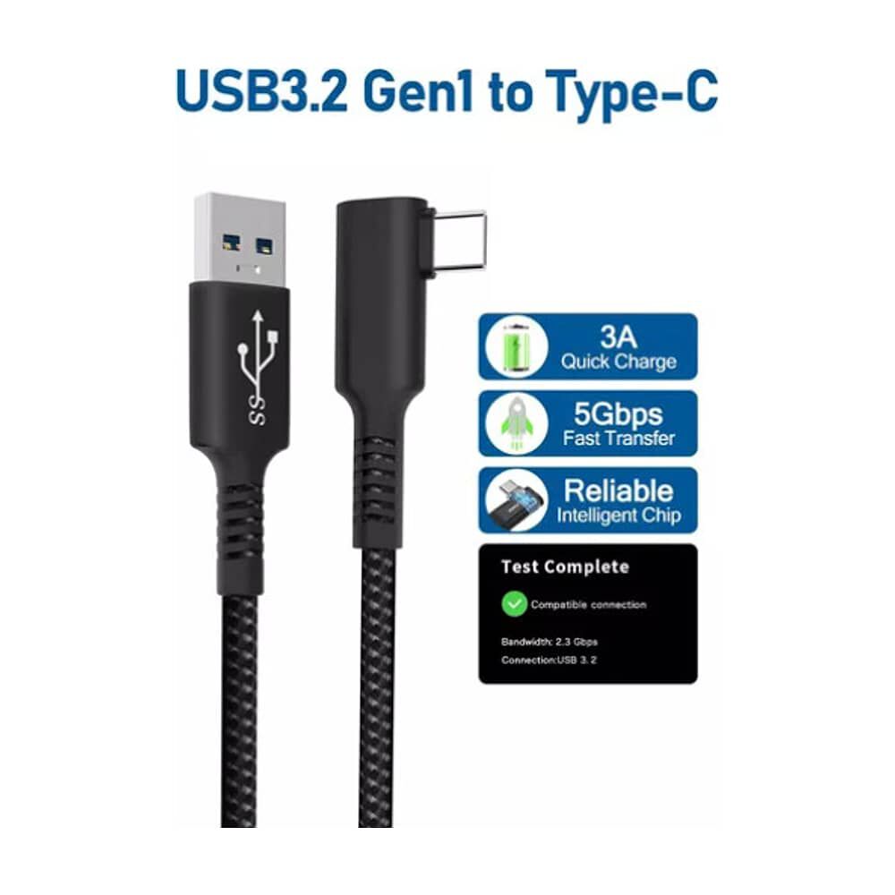 Cable Para Oculus Link Usb-c A 3.0 (5 M) Carga Rapida Firme image number 1.0