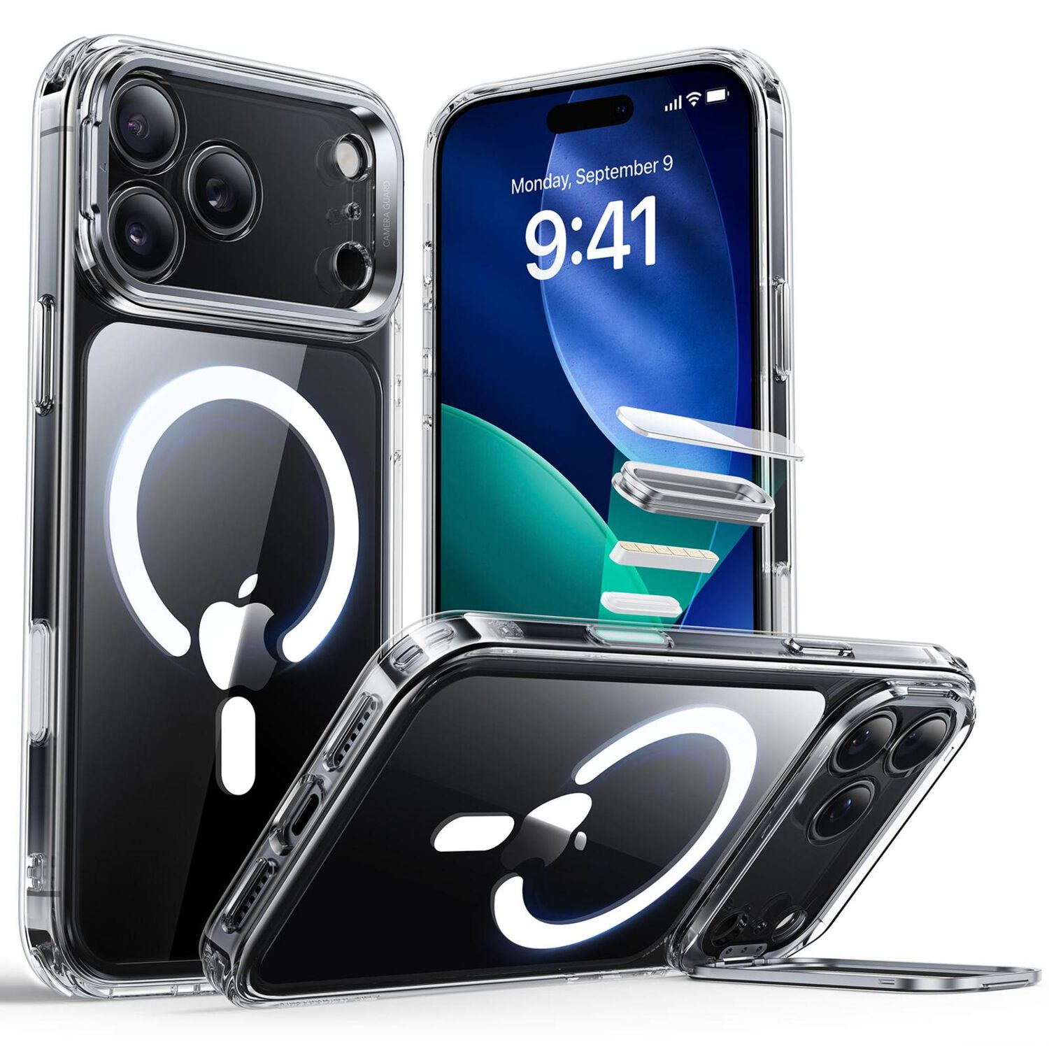 Para Iphone 17 Pro Max - Carcasa Magsafe Con Soporte image number 0.0