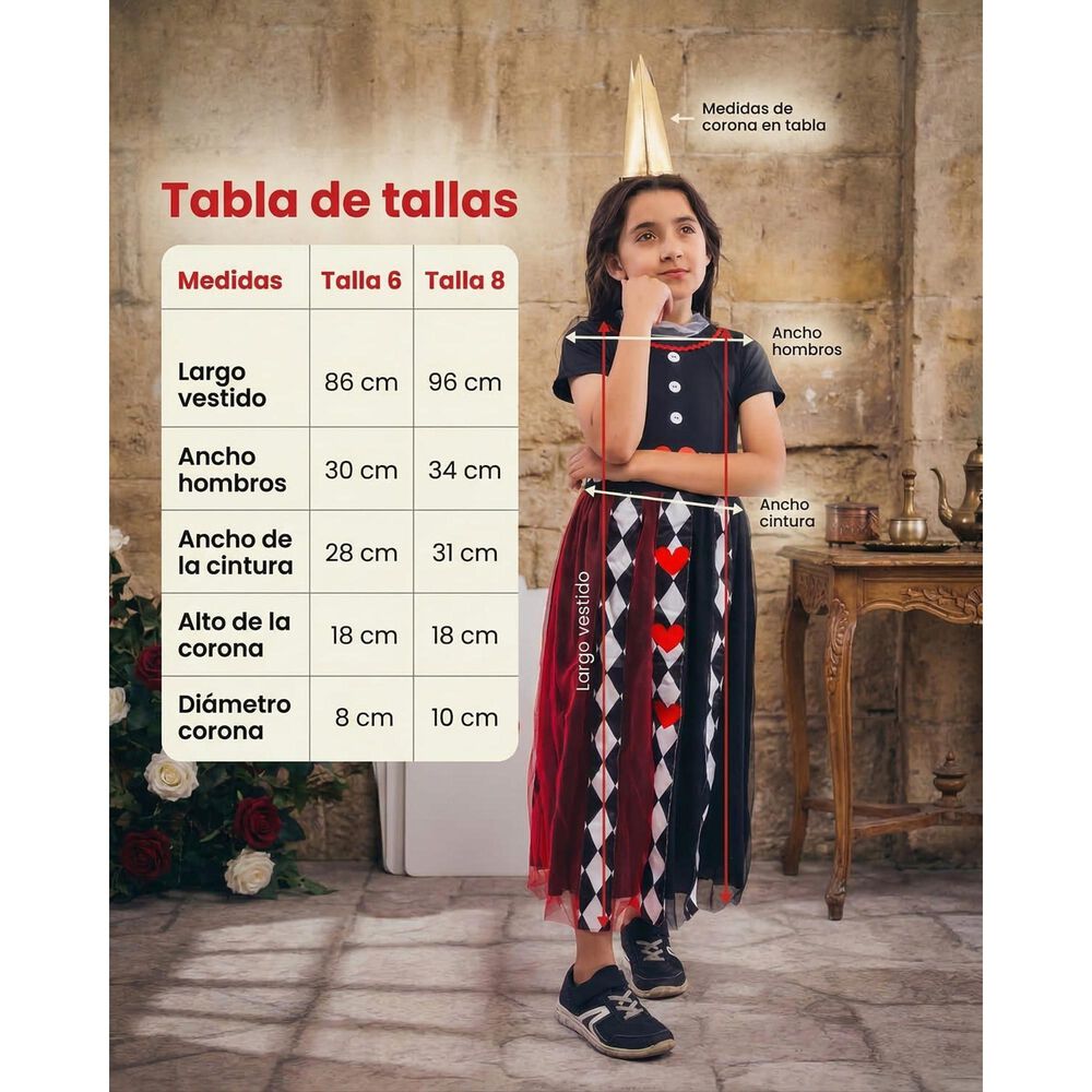 Disfraces Personajes De Cuentos Infantiles Ni&ntilde;as Alicia image number 26.0