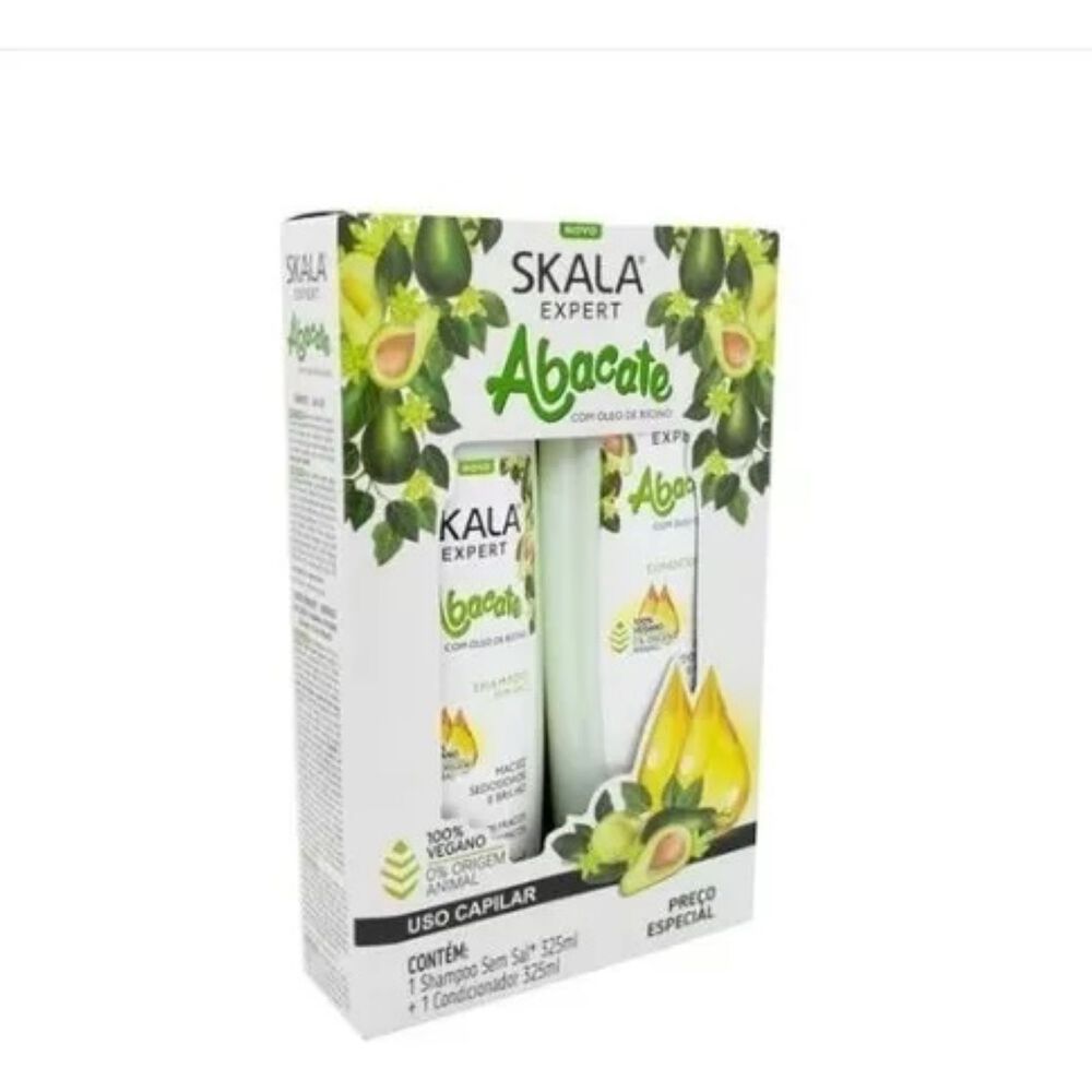 Kit Shampoo Y Acond Abacate Skala Expert 650ml image number 2.0