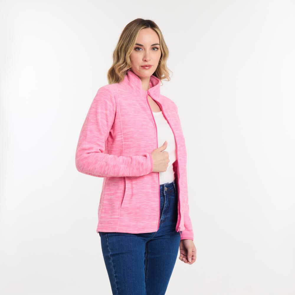 Polerón Básico Melange Cuello Redondo Mujer Geeps image number 2.0