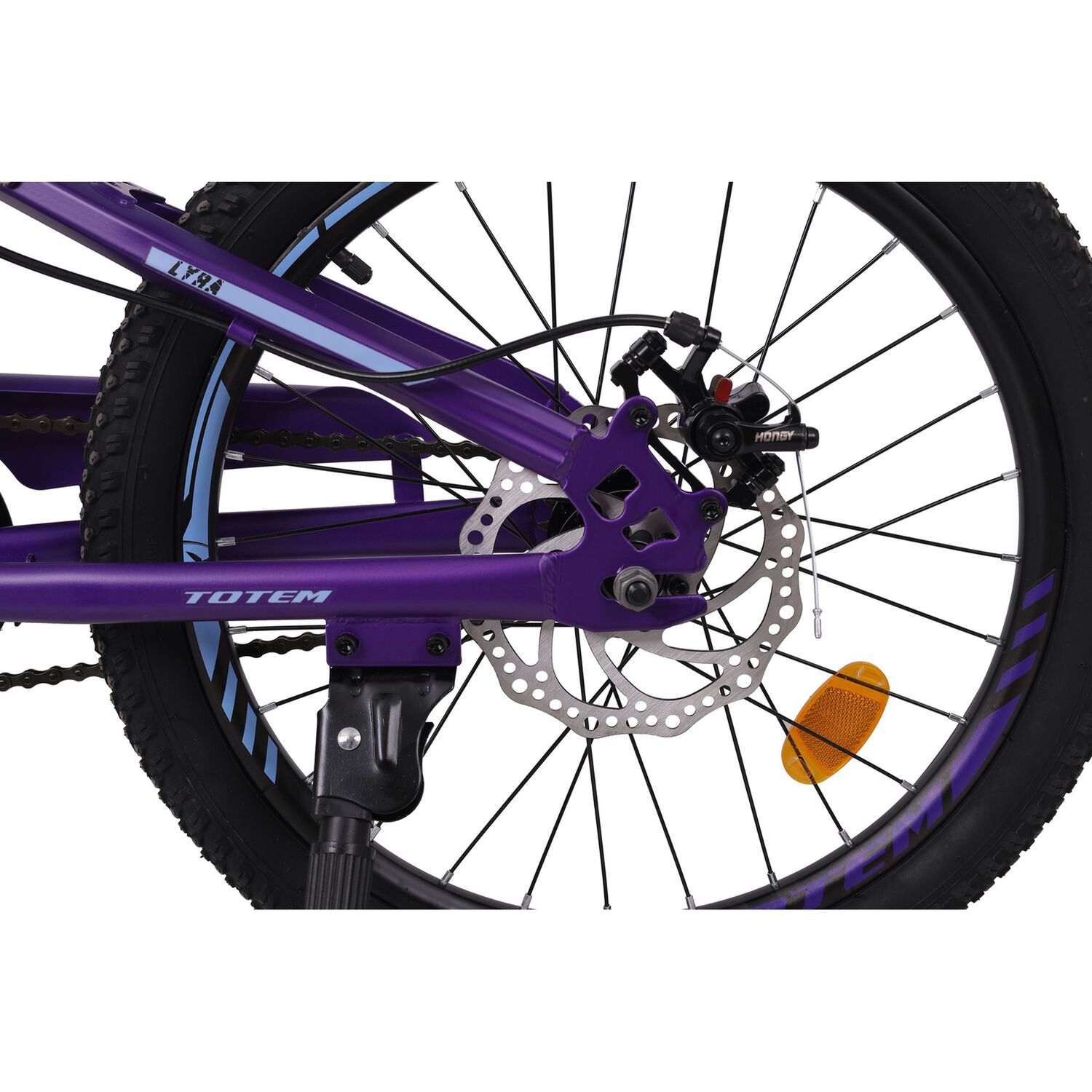 Bicicleta Totem Mtb Aro 20 Modelo Lyra Violeta image number 3.0