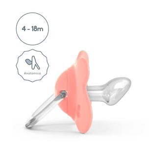 Pack Chupete +4-18m Indio Rosado + Broche Rosado + Mamadera 150 Ml Rosado