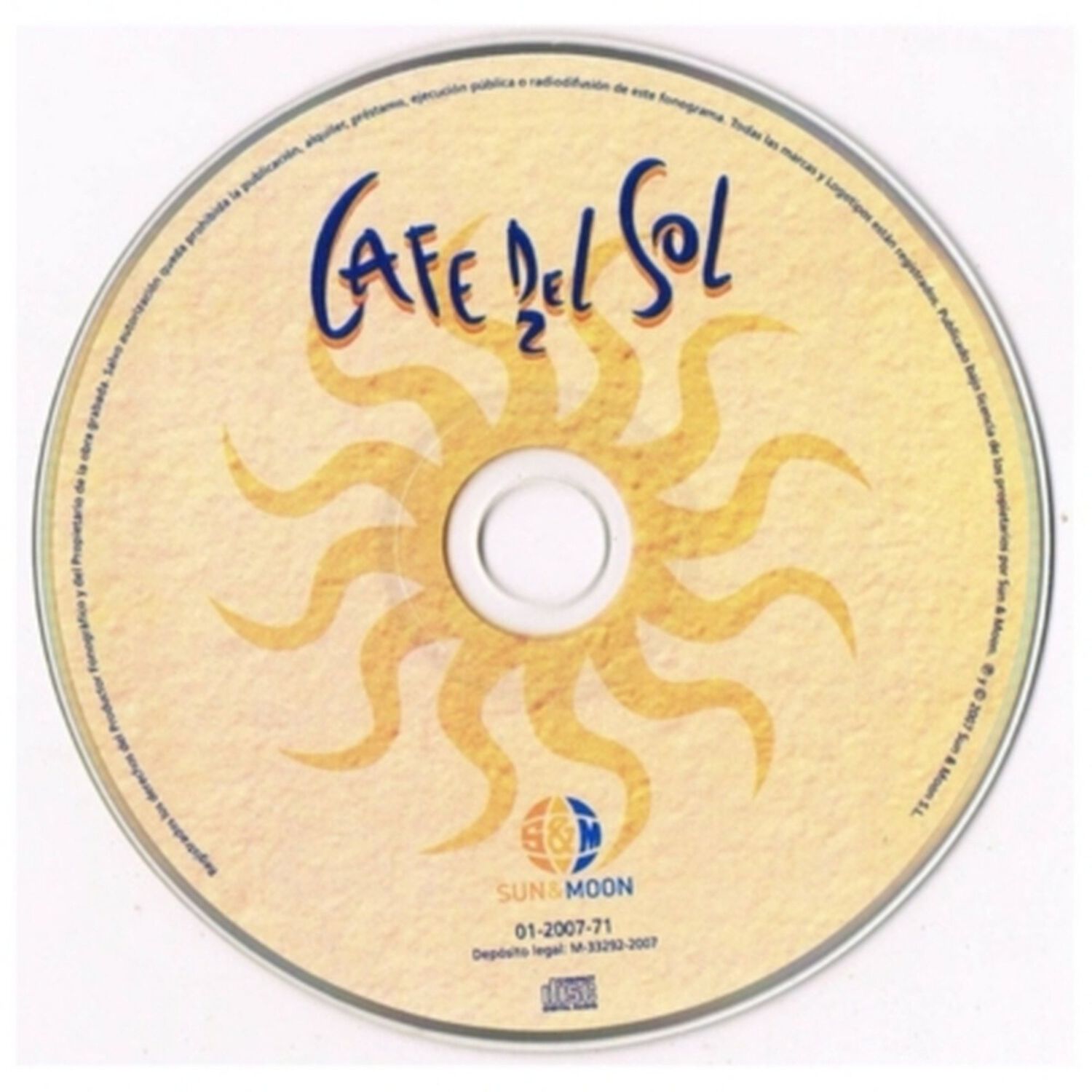 Caf&eacute; Del Sol 2 - Various | Cd image number 2.0