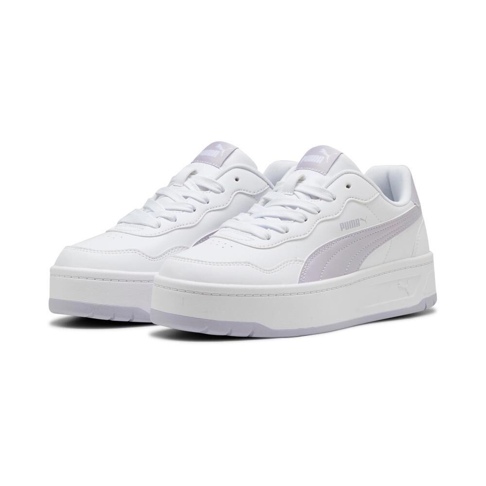 Zapatilla Urbana Mujer Puma Court Classic Blanco image number 0.0