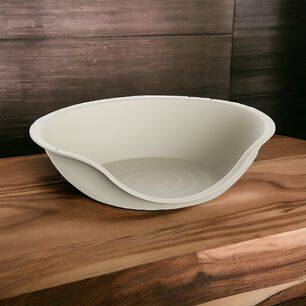 Cama Mascotas 66x53x16 Cm Beige Plastiken