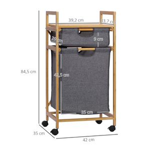Carrito Organizador Lavanderia Multifuncional