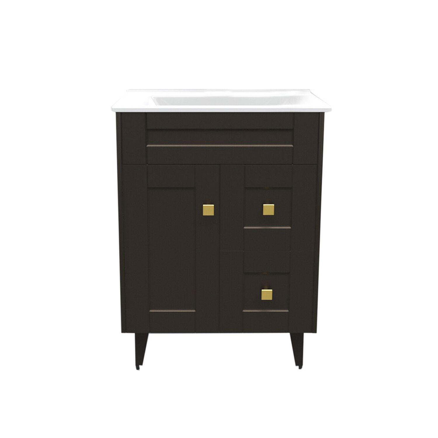 Kit Mueble Vanitorio Domsa Deluxe N60sk-caf&eacute; P 60x47x80cm image number 0.0