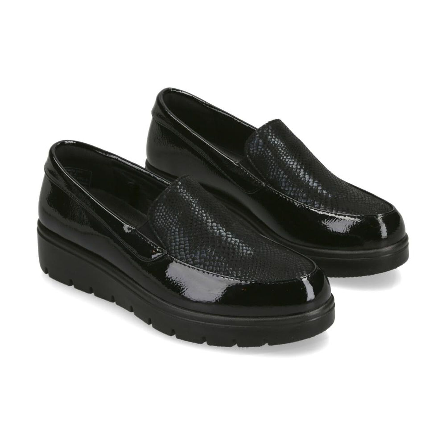 Mocas&iacute;n Mujer Geeps Black image number 1.0