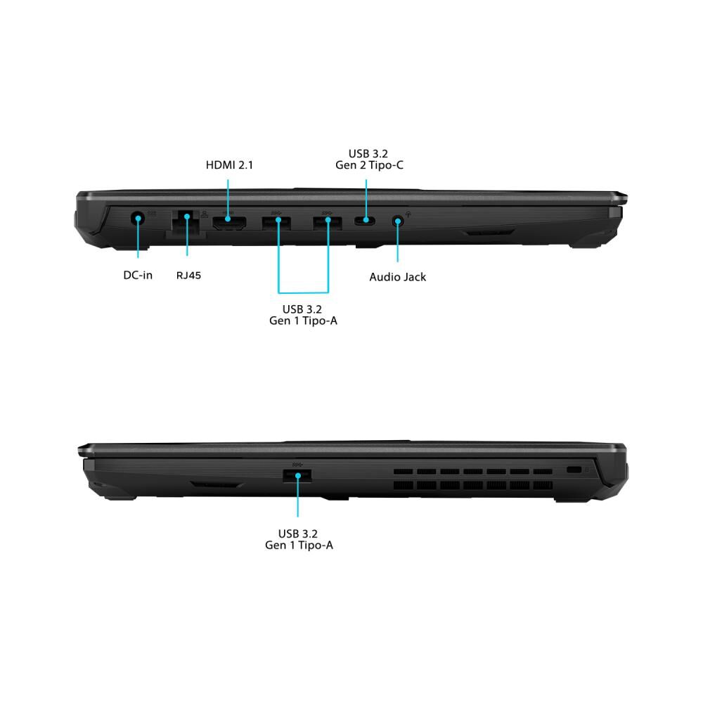 Notebook Gamer 15.6" Asus Tuf Gaming A15 / Amd Ryzen 7 / 8 Gb / Nvidia / 512 Gb Ssd image number 6.0