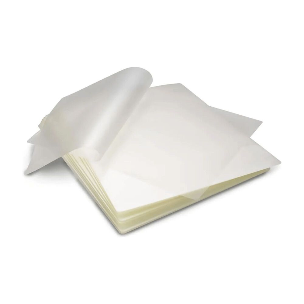 Set 100 Laminas Termolaminado Plastificar 303x426 Mm Trasparente image number 0.0