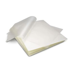Set 100 Laminas Termolaminado Plastificar 303x426 Mm Trasparente