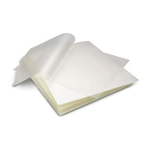 Set 100 Laminas Termolaminado Plastificar 303x426 Mm Trasparente