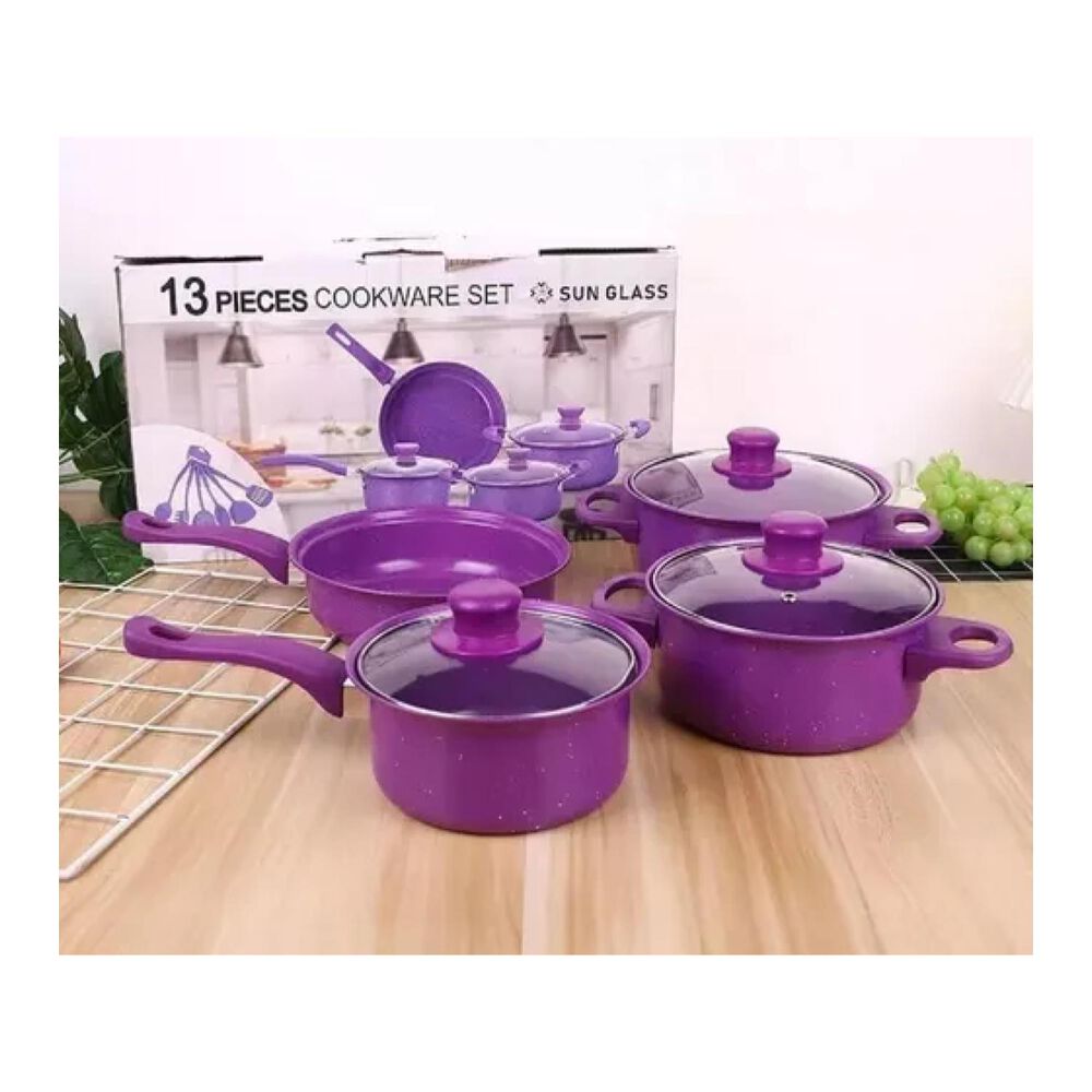 Juego De Ollas Bateria De Cocina 4 Piezas Antiadherente Utencilios image number 2.0