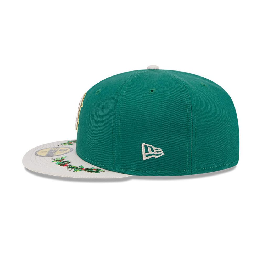 Gorra 59fifty Mlb Boston Red Sox Novelty Holly Green Med image number 3.0