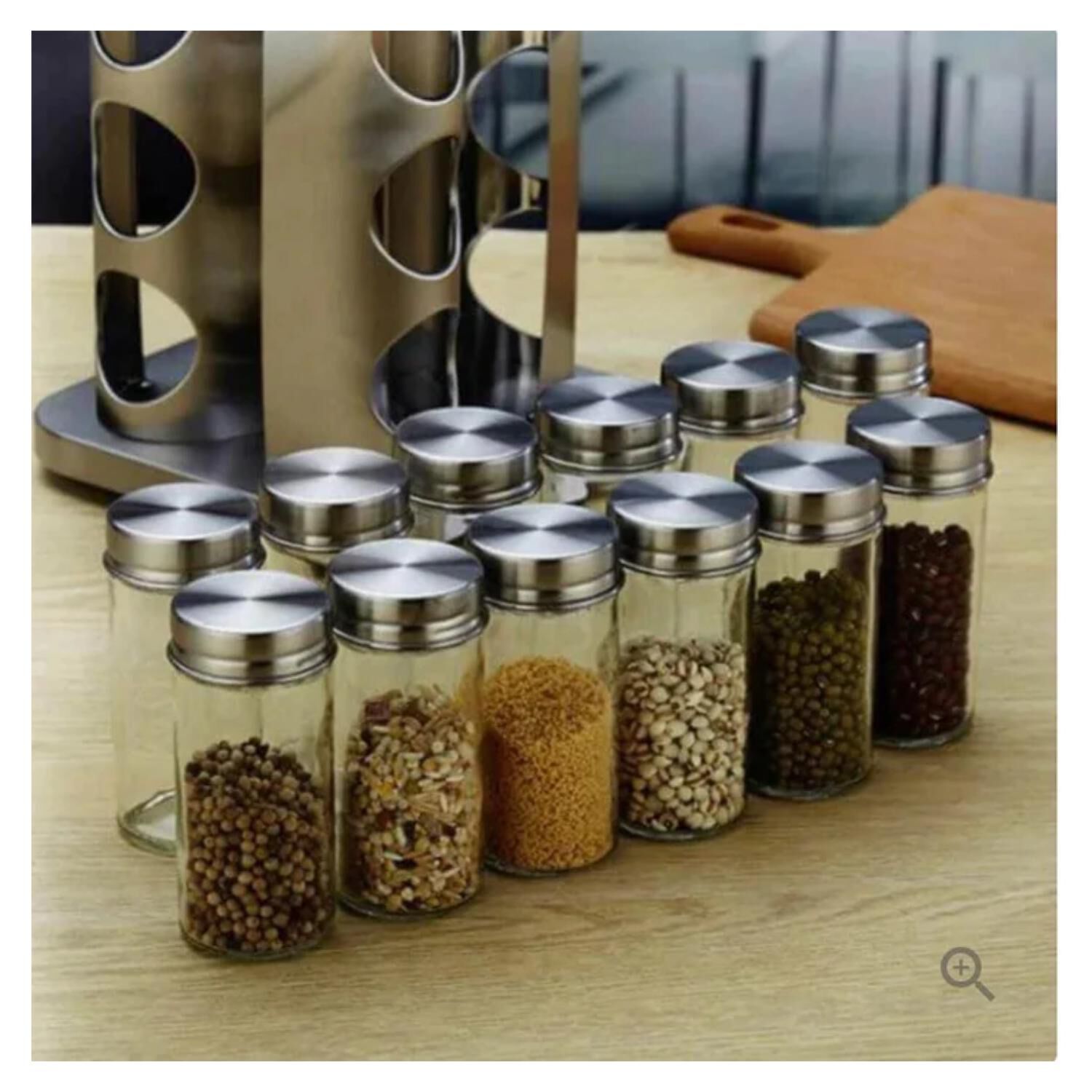 Organizador Condimentos Especias Giratorio 12 Frascos Cocina image number 2.0