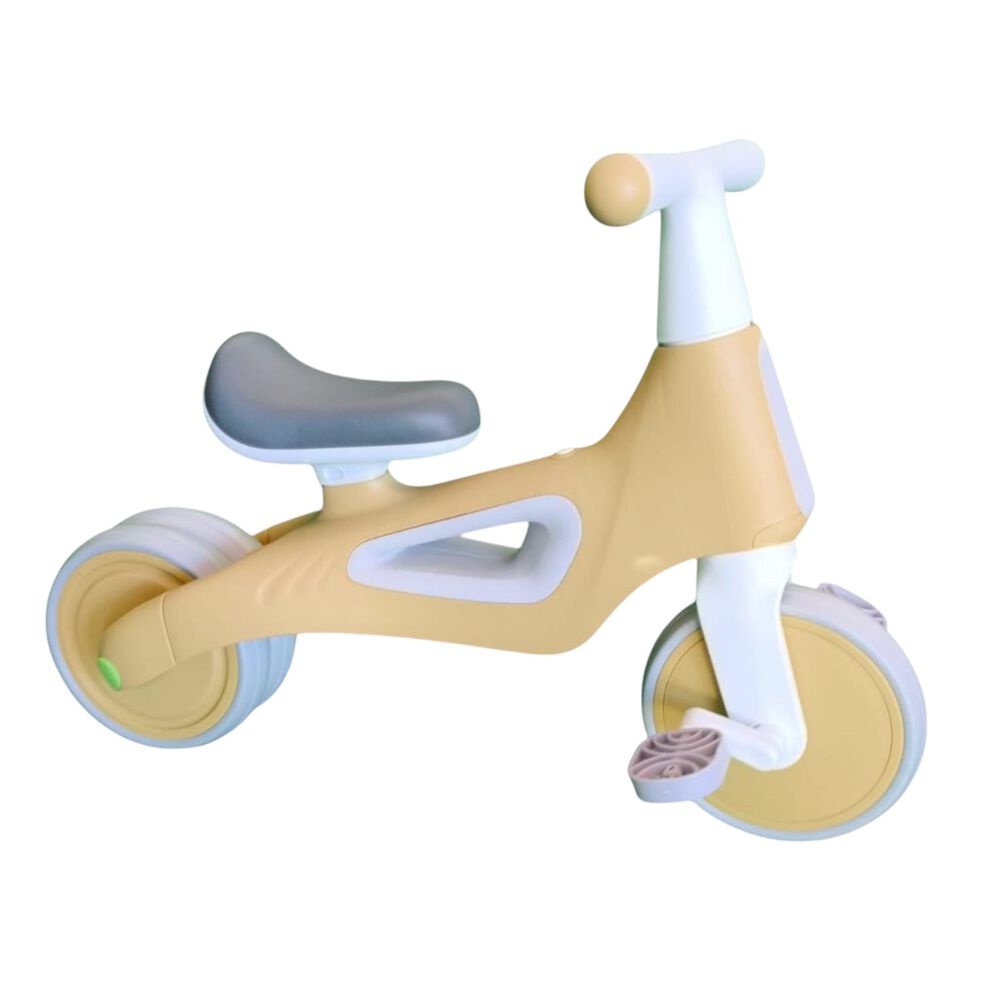 Triciclo Infantil Multifuncional 5 En 1 Con Pedales Amarillo image number 4.0