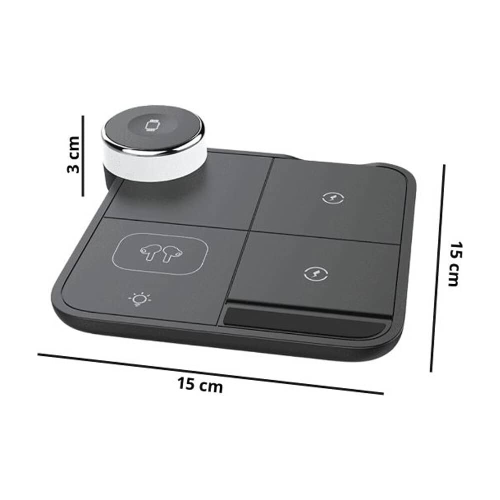 Cargador Inalambrico Universal Para Tel&eacute;fono Reloj Airpods image number 3.0