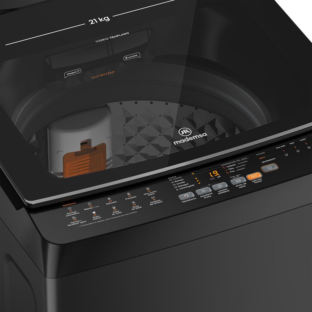 Lavadora Autom&aacute;tica 21kg Carga Superior Mdwmt21o Onix image number 4.0
