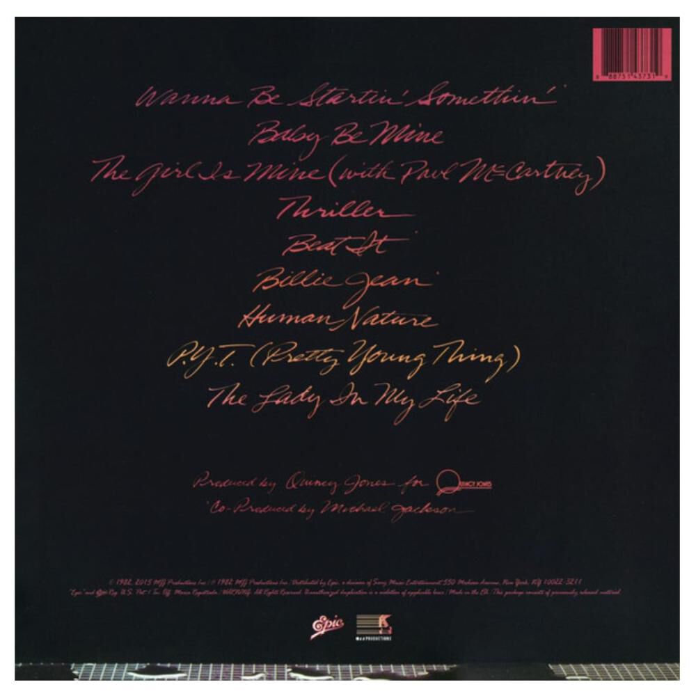 Michael Jackson - Thriller | Vinilo image number 2.0