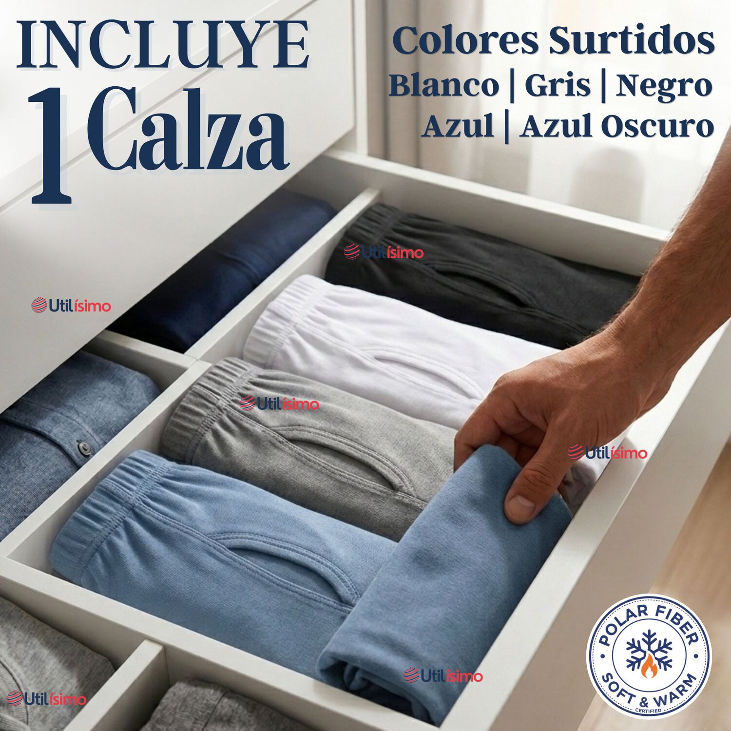 Calzoncillo Largo Polar Calza Hombre Invierno Primera Capa image number 1.0
