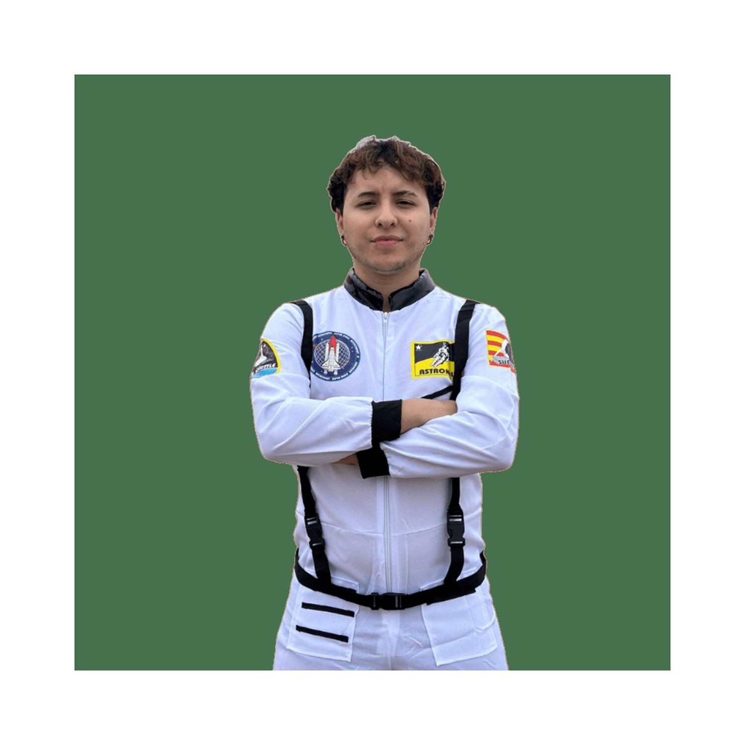 Disfraz Astronauta Cosplay Juego Rol Traje Espacial Adulto image number 0.0