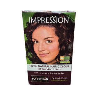Impression Henna 100% Color Natural Castaño 3 Sachets De 50gr Impression Henna 100% Color Natural Castaño 3 Sachets De 50gr