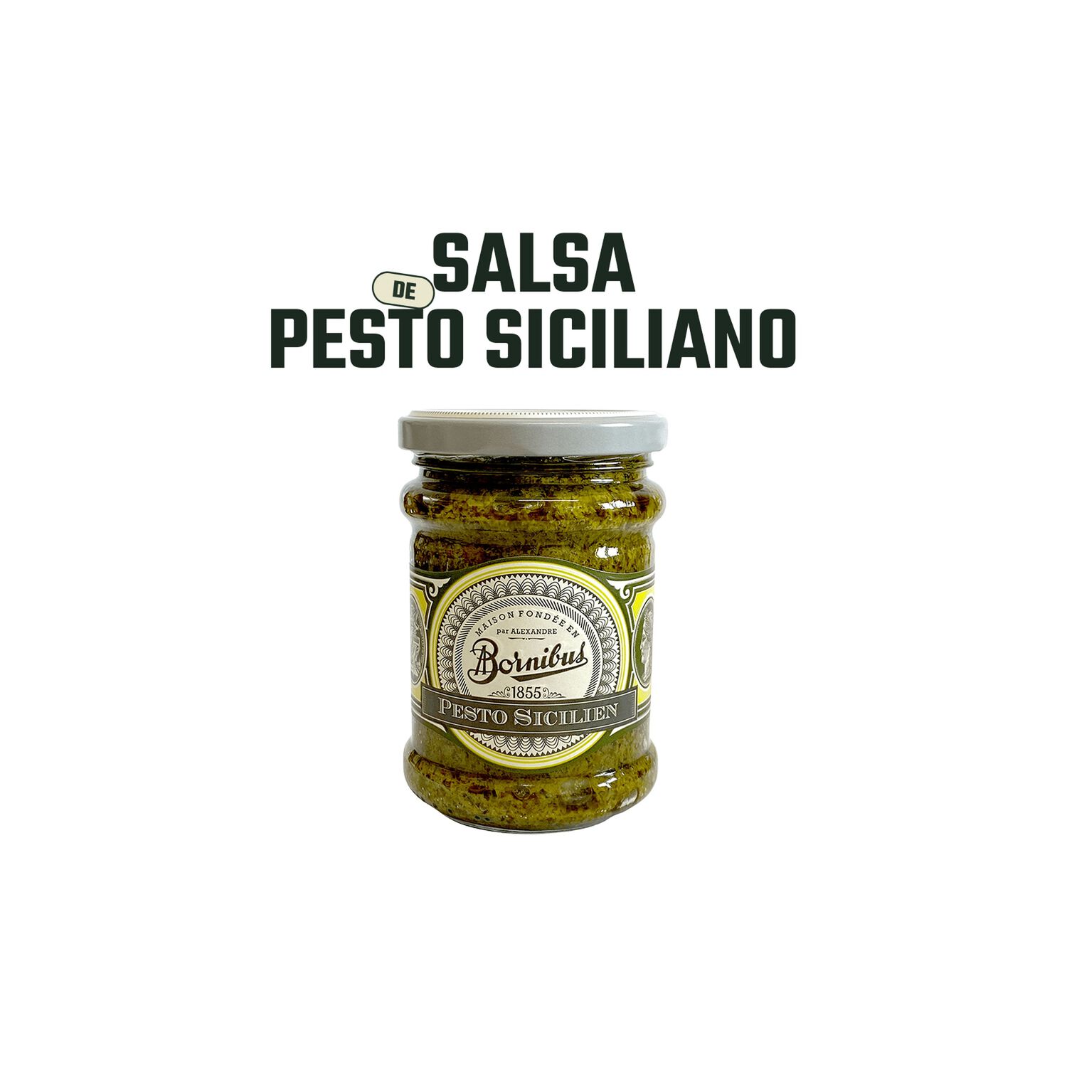 Pesto Siciliano Bornibus 1 X 230 Gr image number 2.0