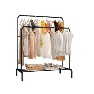 Perchero Met&aacute;lico Doble Closet Exhibici&oacute;n Organizador Hogar