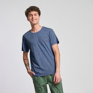 Polera Lisa Manga Corta Cuello Redondo Hombre Ocean Pacific
