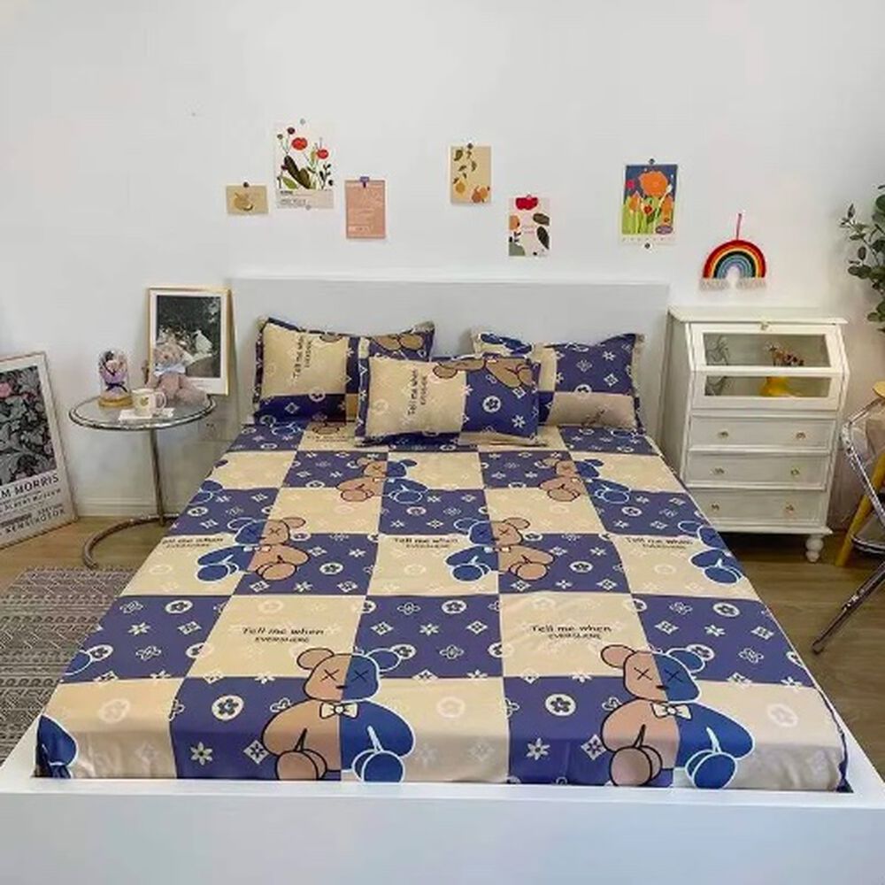 Juego Funda De Plum&oacute;n + Sabana 200 Hilos King image number 2.0