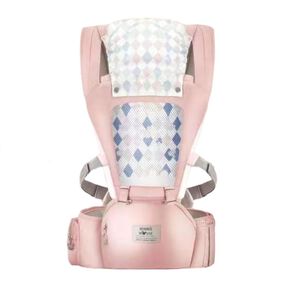 Portabeb&eacute; Ergonomico 6 En 1 Rosado By Lubabycas