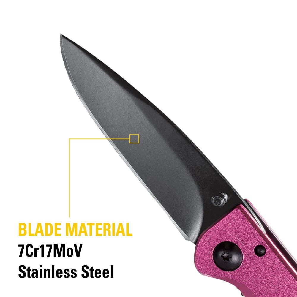 Cuchillo Navaja Plegable Cat 980060 Punta Curva image number 4.0