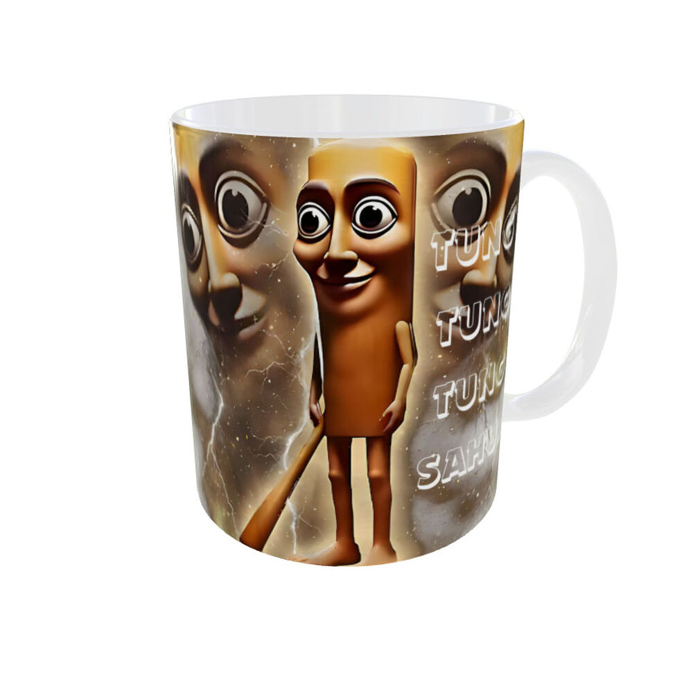 Taza Tung Tung Tung Sahur Regalo Diseño Único 325 Ml image number 4.0