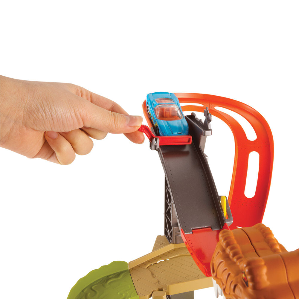Pista Hot Wheels Duelo De T Rex image number 2.0