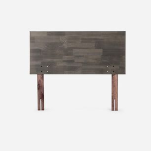Cama Ba&uacute;l Rosen Indie / 1 Plaza / Base Normal + Respaldo Tabor Grafito